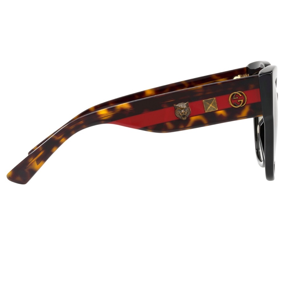 ❤️GUCCI Acetate Square Frame Web
Sunglasses GGOO59S Black
Tortoise 🖤 like NEW - Picture 7 of 17